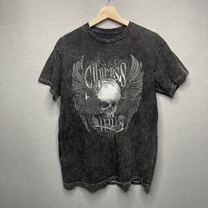 Vintage Cypress Hill Skull Wing Rock Band Graphic Mineral Wash T Shirt L